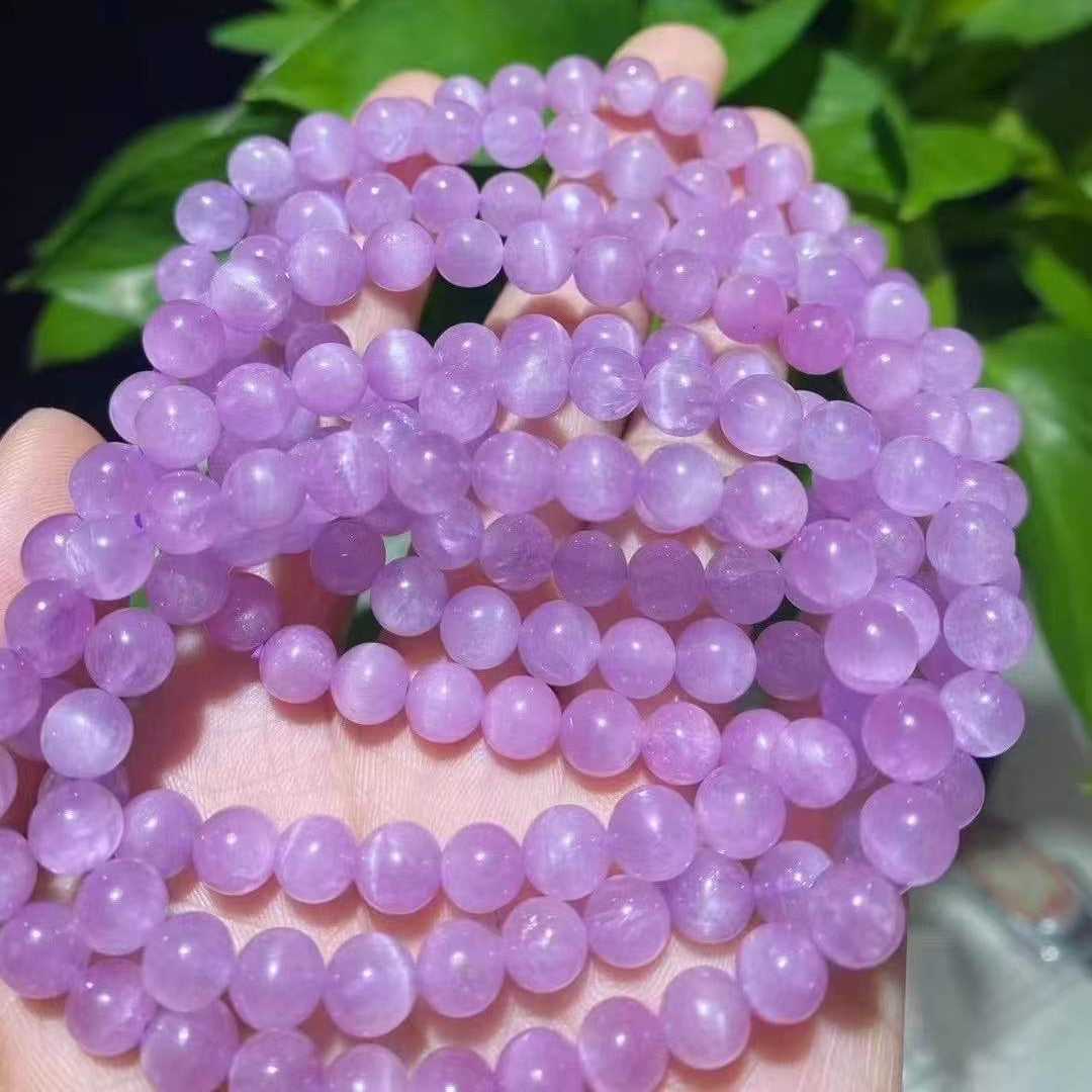 6mm Cat Eye Flash Kunzite Bracelets