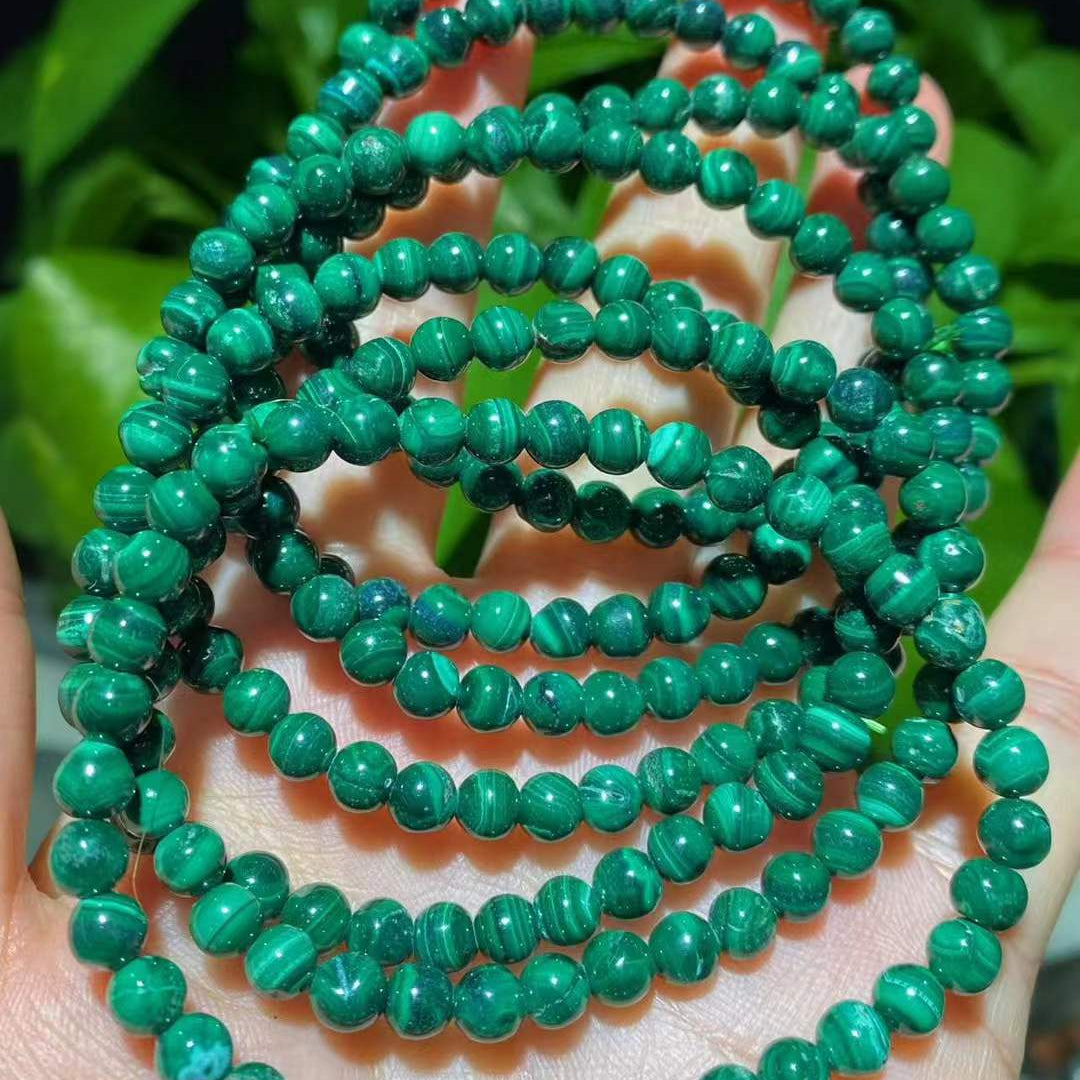 5mm Chryscolla Malachite Bracelets